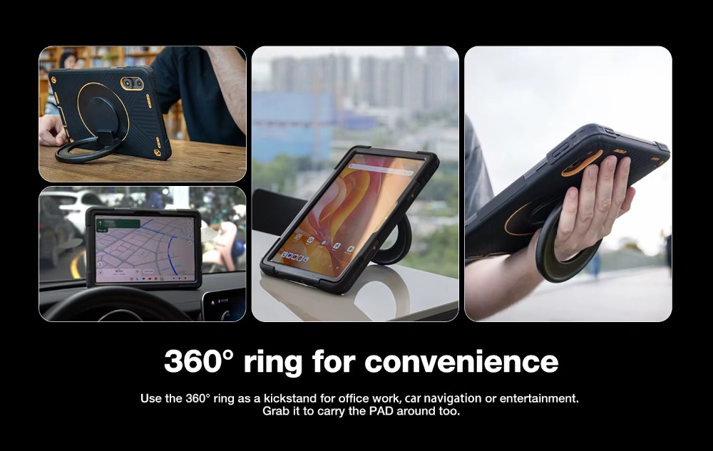 AGM PAD P2 Active 11” FHD Rugged Tablet 2024 - Waterproof, Drop-proof, 8GB+256GB, Android 14