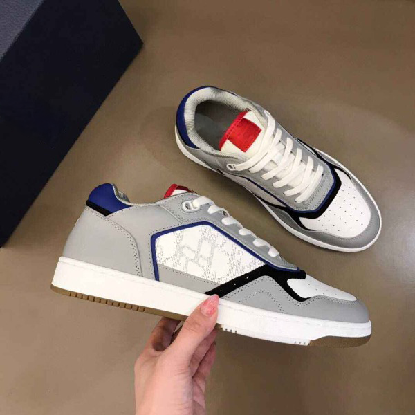 MEN CHRISTIAN Calfskin Oblique B27 Low Top