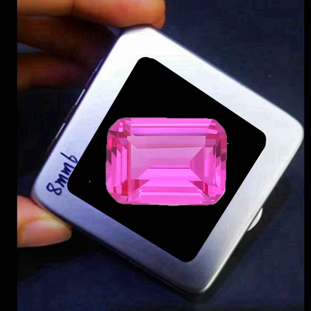 12X16MM 12.50 Cts Sri-Lanka VVS Pink Ruby Gem for DIY Jewelry