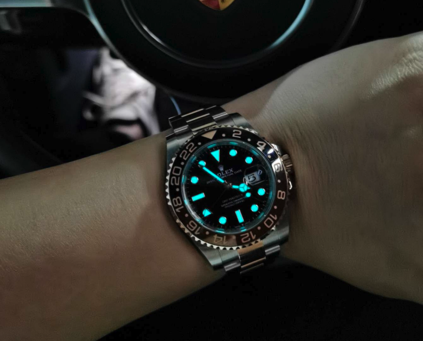 ROOT BEER GMT-MASTER II 40MM ROSE GOLD
