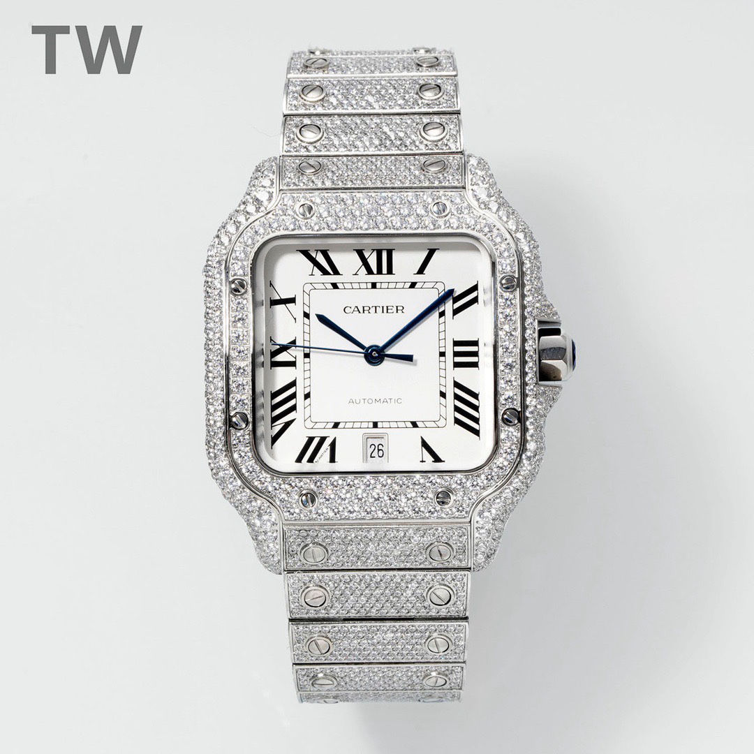 Carter Men Iced Out Watch