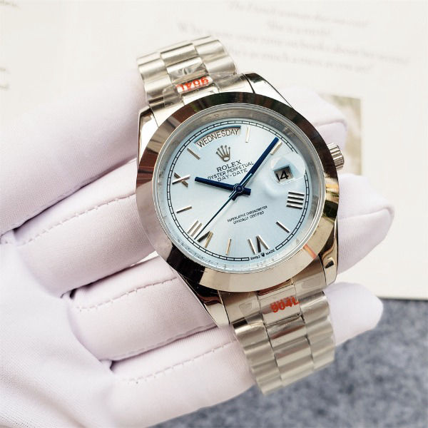 Day-Date II Blue Dial Roman Numeral