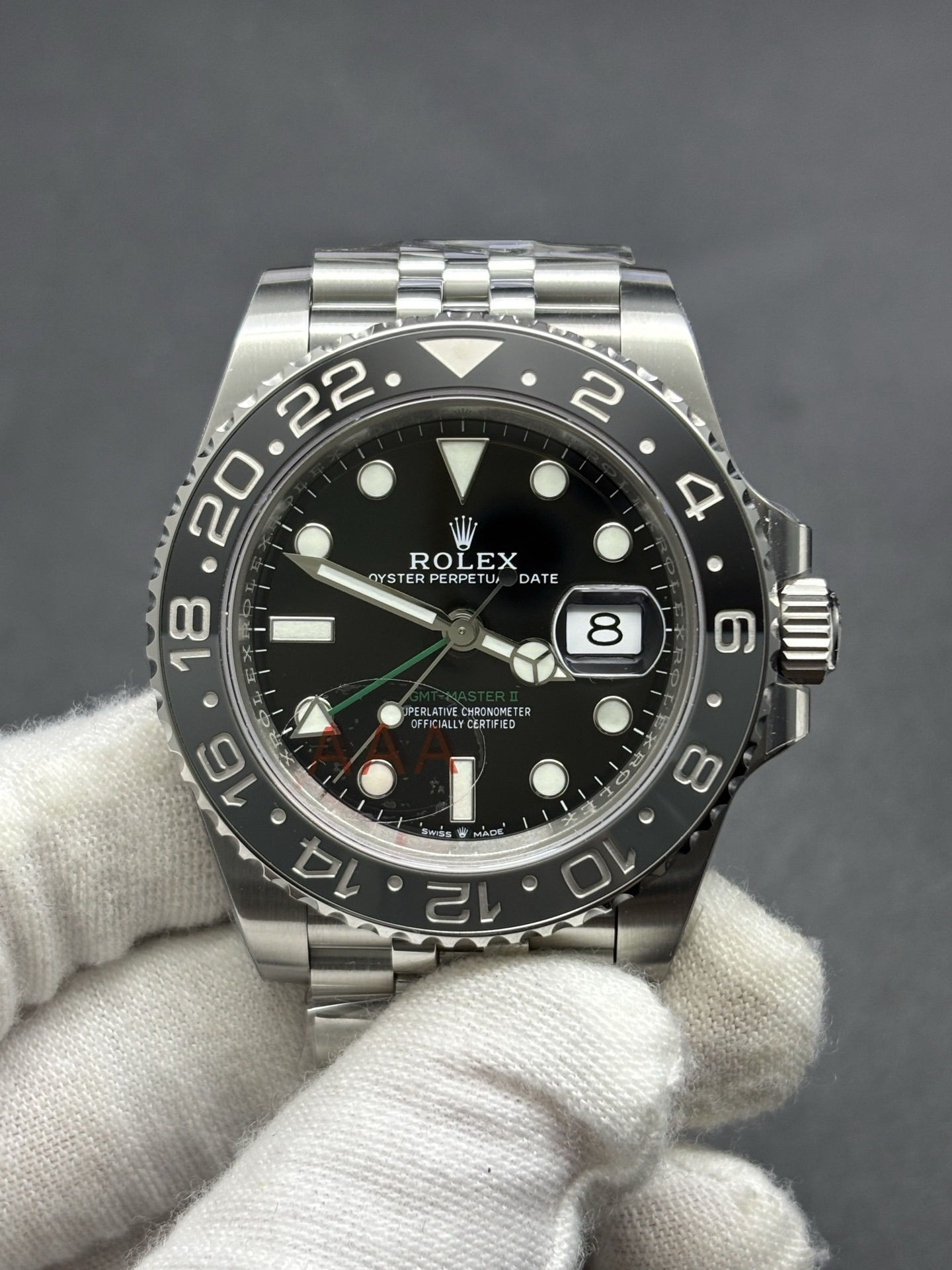 Bruce Wayne GMT-Master II ref 126710GRNR