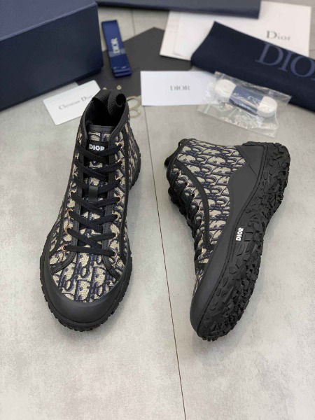 Men Christian ANKLE BOOT Beige and Black
