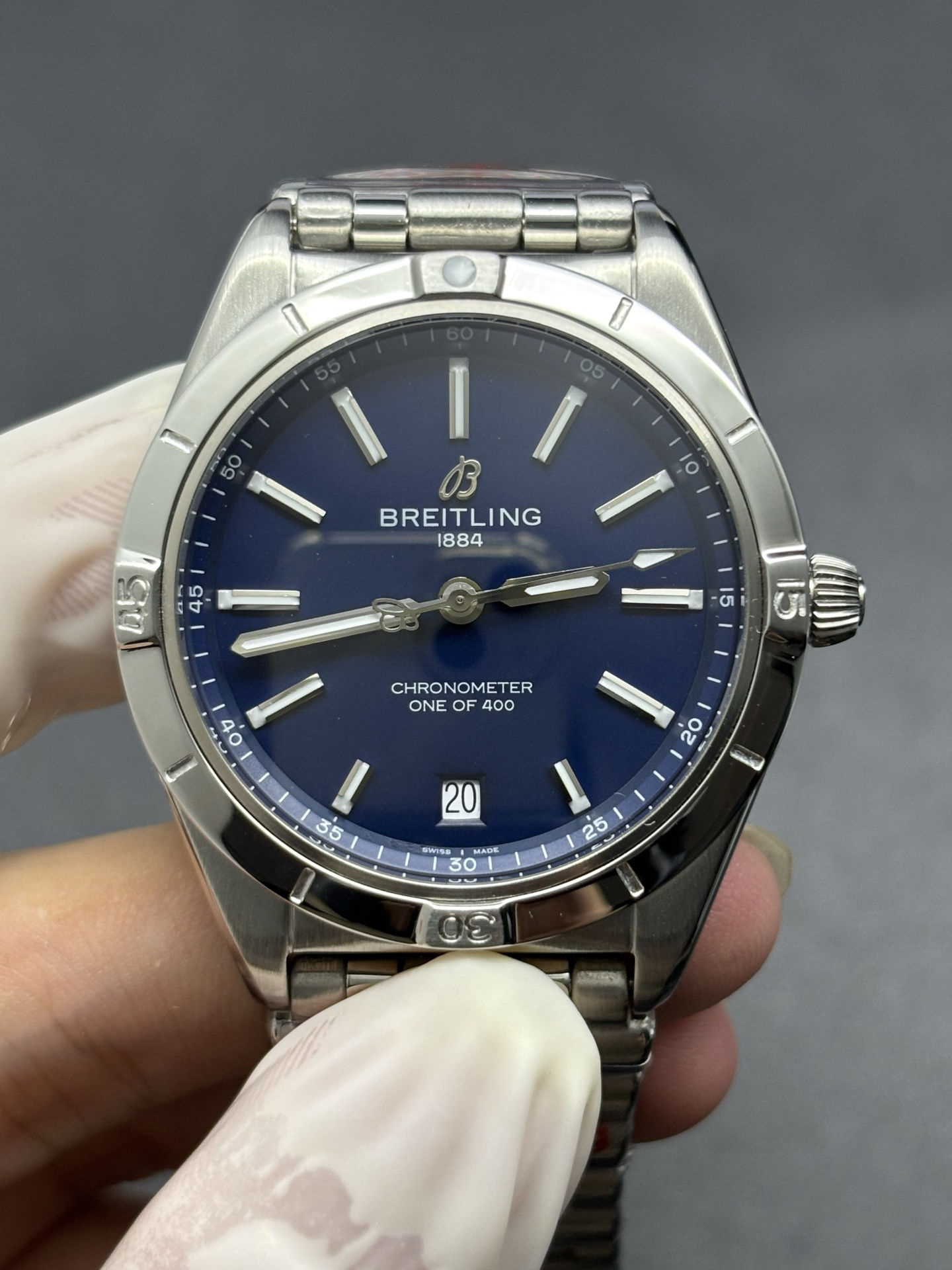 Breitling Chronomat Automatic 36mm Watch Blue Dial