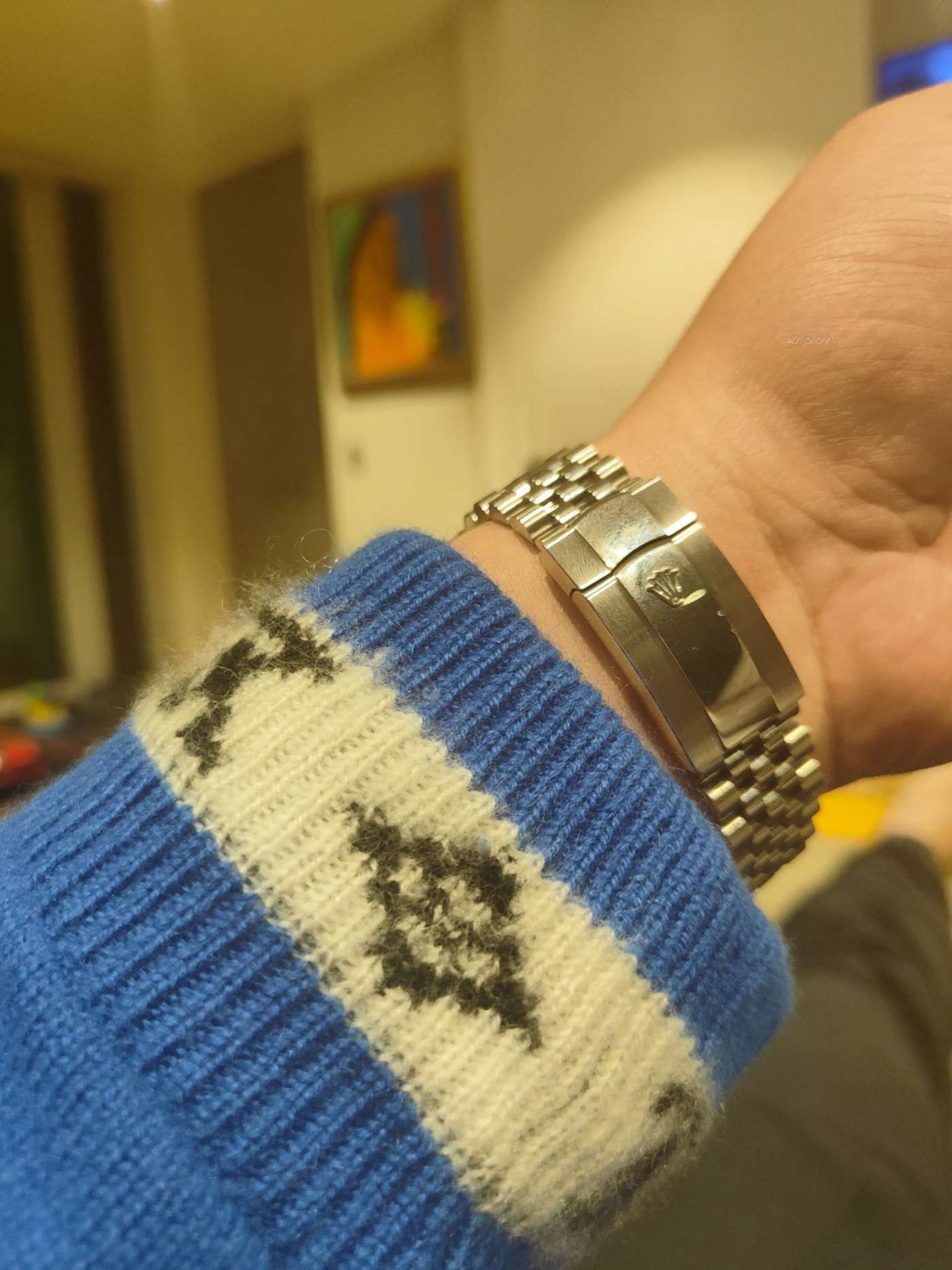 Rolex Oyster Perpetual Sky-Dweller Blue Dial and Jubilee Bracelet