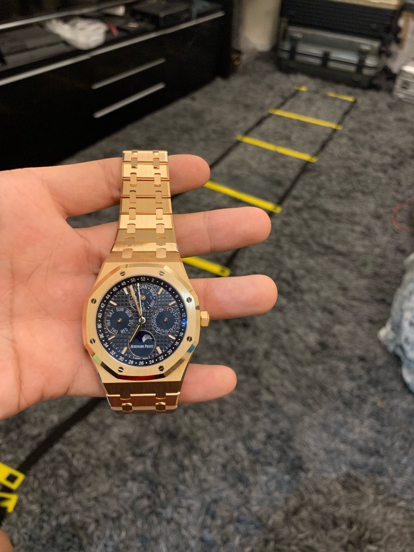 Royal Oak Perpetual Calendar Watch 26574BA.OO.1220BA.01