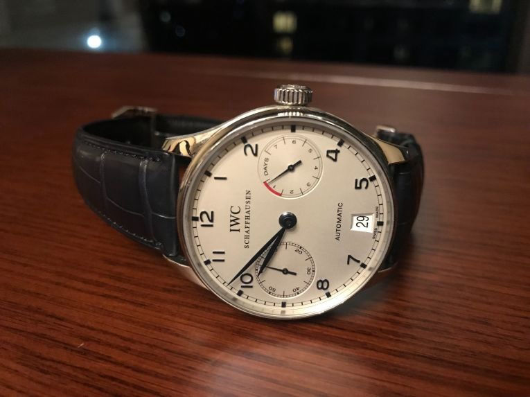IWC Portugieser Automatic Watch White Dial