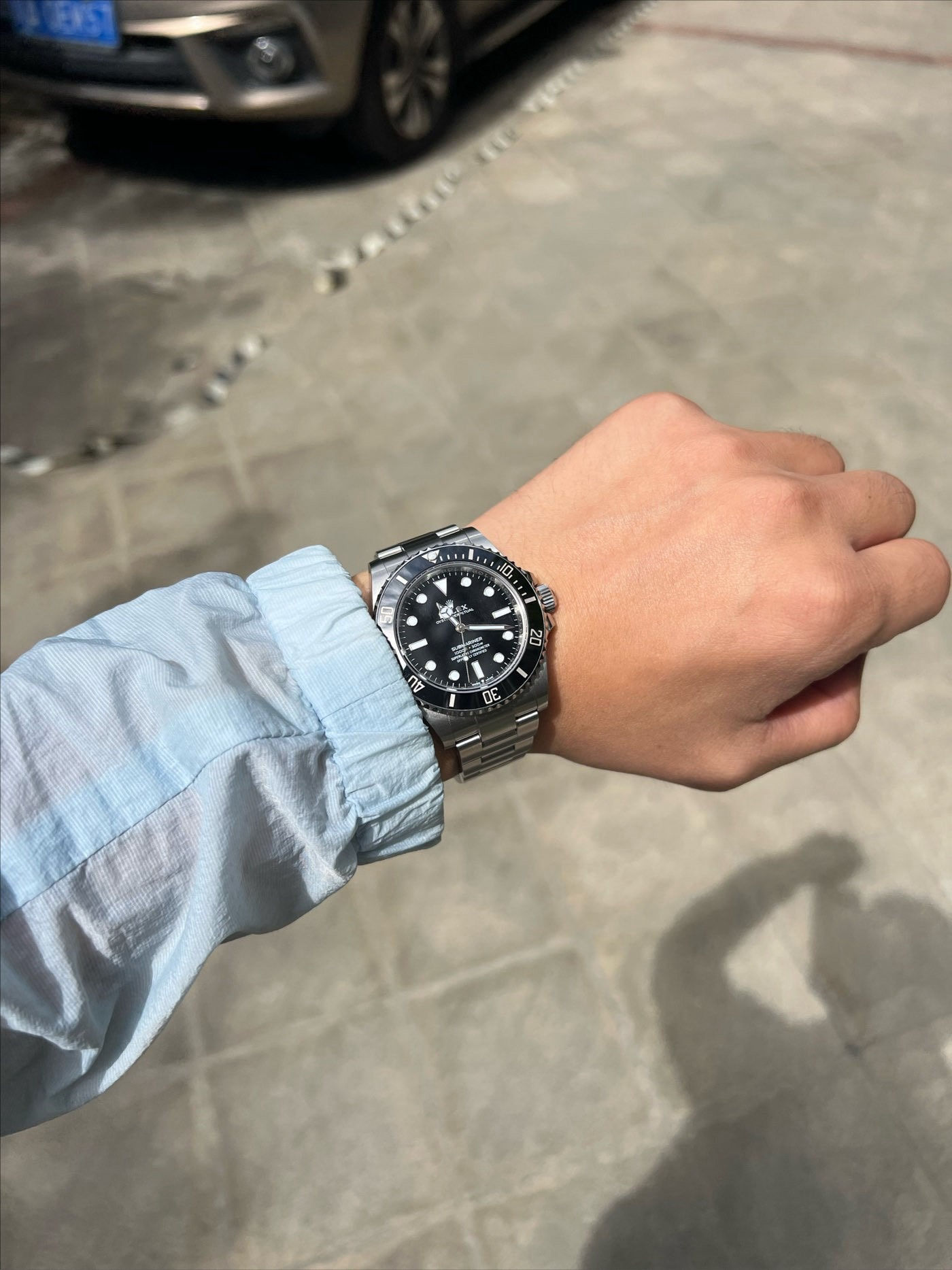 Rolex Oyster Perpetual Submariner No Date Black Dial