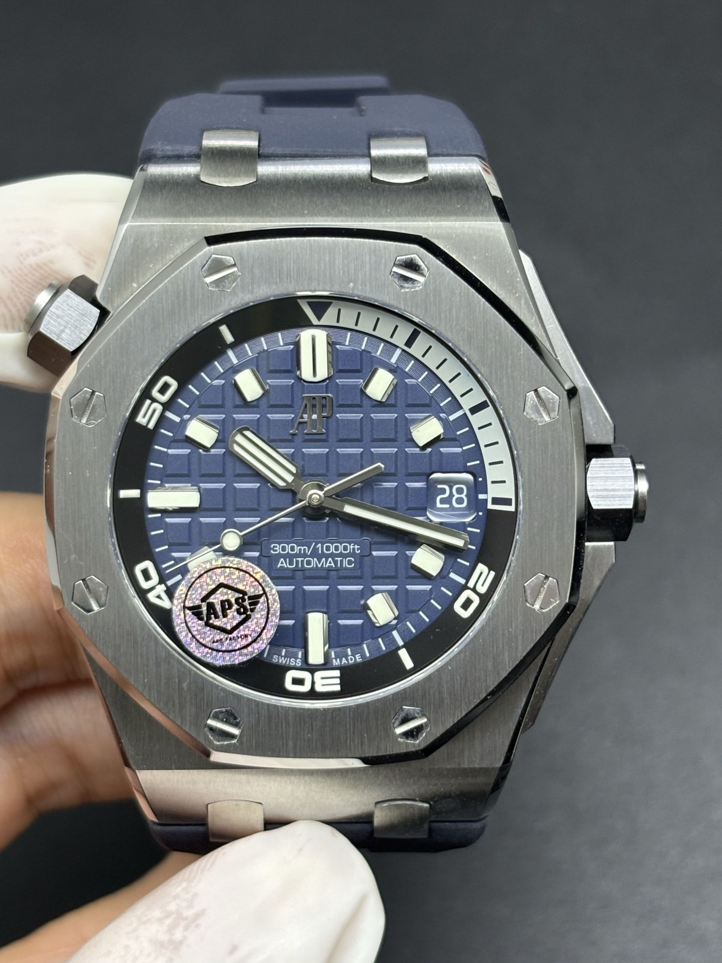 Royal Oak Offshore Diver 42mm Blue Rubber